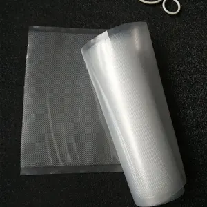 PE Bags Supplier Embossed Plastic Vacuum Food Sealer Rolls/Embossed Vacuum Pouch