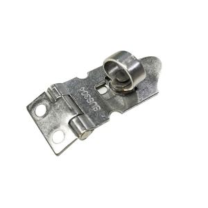 กลอนประตู WEKIS แบบมีตัวล็อค  วัสดุโลหะผสมสังกะสี  ไม่ใช้กุญแจ  ระยะห่างแกน 60 มม. สีดำด้าน  ตัวล็อคเหล็กนิรภัย - Product Image 5