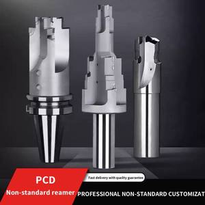 High Precision PCD <strong>Reamer</strong> Custom Non-Standard Single Multi-Step CNC <strong>Tool</strong> for Aluminum Machining - Product Image 3