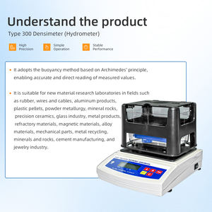 Hochpräzises Digitales Dichtemessgerät Modell 300 |   Messung der Materialdichte und des Spezifischen Gewichts 0,001g/cm² 1 Jahr - Product Image 2