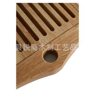 Tabla de cortar pan de madera con bandeja extraíble para uso doméstico - Product Image 5