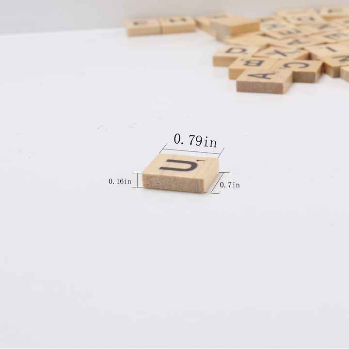 20 Cubi Di Legno Naturale Cubetti Legno 5x5 Cubi Di Legno Decorare - Foto 10