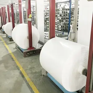Fabrication à bas prix Rouleau de tissu tubulaire personnalisé Rouleau de tissu en polypropylène pour la fabrication de sacs en PP