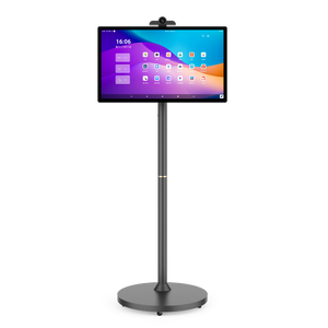 27 pouces en cellule support de panneau Tv Lcd écran <span class=keywords><strong>tactile</strong></span> moniteur Android enroulable alimenté par batterie rotatif mobile écran de TV intelligent - Product Image 5