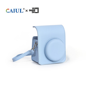 กระเป๋ากล้องดิจิตอล <span class=keywords><strong>instax</strong></span> Mini 13 แบบขายส่ง  กระเป๋าหนัง PU แฟชั่น พร้อมสายสะพาย สำหรับเดินทาง มี 5 สี  อุปกรณ์เสริมสำหรับ <span class=keywords><strong>instax</strong></span> mini 13 - Product Image 5