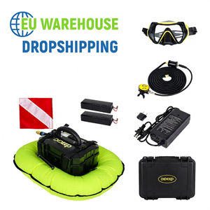 Compresseur d'air de plongée Cy D4000 avec logo personnalisé, réutilisable, durable, en PVC imperméable jaune/noir pour adultes, 5 heures d'autonomie - Product Image 1
