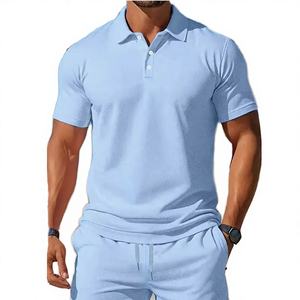 Camiseta Deportiva de Secado Rápido para Hombre con Logotipo Personalizado - 100% Poliéster Transpirable y Suave para Golf y Entrenamiento, Camiseta de Alto Rendimiento Lisa - Product Image 3