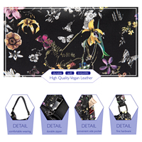 LOVEVOOK Luxury PU Leather Hobo Tote Bag pour les femmes Fahion Shoulder Bag Waterproof Crossbody Bag for Summer Beach Shopping