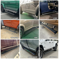 Estribos Eléctricos Retráctiles con Control por APP y LED para Chevrolet Silverado 1500 2500 3500 2019-2026, Plug & Play
