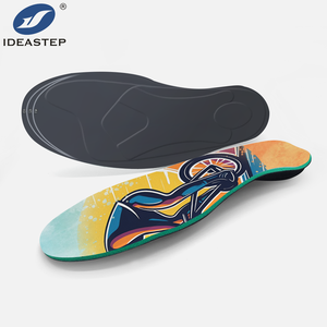 Ideastep Soletta Ortopedica Confortevole e Traspirante, Riduce la Perdita di Energia, Superficie in Velluto, Microfibra Scamosciata, Soletta Sportiva Rimovibile in Schiuma PU - Product Image 5