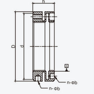 Écrou rond autobloquant série K, écrou de roulement de précision autobloquant, anti-desserrage pour application automobile - Product Image 2