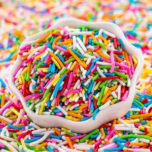 Bán Buôn Bánh Sprinkles Ăn Được Trang Trí Ice Cream Sprinkles Jimmies Kẹo Sprinkles Cho Bánh