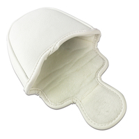 Housse de protection personnalisée en cuir PU imperméable pour têtes de clubs de golf et putters – Accessoire de golf