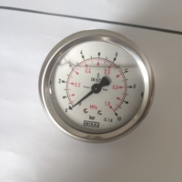 Wika Bourdon Tube Pressure Gauge Model 213.53 Durable Copper Alloy Instrument for Accurate Readings