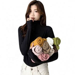 2025 estiramiento ajustado debajo de Scrubs capa camisetas Dama Moda moda Mujer Tops <span class=keywords><strong>Blusas</strong></span> De Mujer ropa - Product Image 2