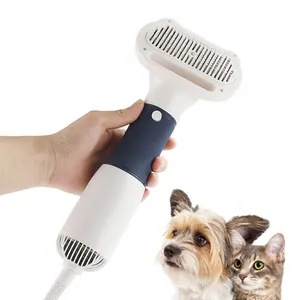 Asciugacapelli per animali domestici 3 In 1 asciugacapelli per cani e gatti silenzioso pettine per capelli per gatti spazzola per cani forniture per la pulizia della toelettatura del gatto spazzola per animali domestici autopulente novità