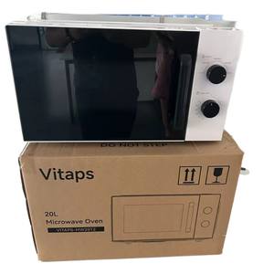 Horno <span class=keywords><strong>Microondas</strong></span> Europeo de 20L para el Hogar, Plato Giratorio de 360°, Control Mecánico, Eficiencia Energética Clase A, Ecológico, Horno de Encimera - Product Image 6