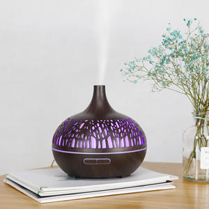 Difusor de aroma hueco Source de 400 ml con luz LED para uso doméstico, humidificador de aire para 10-20 metros cuadrados, alimentado por USB - Product Image 5