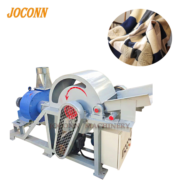 Good Quality Waste Textile Recycling Machine Quilt Opening Machine Cotton Yarn Shredding Machine