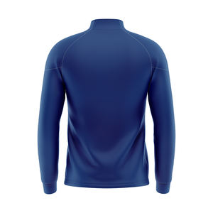 Para venta al por mayor de chaqueta de fútbol/fútbol transpirable ligera personalizada de manga larga con bolsillos atléticos Jersey hombres ajustados - Product Image 2