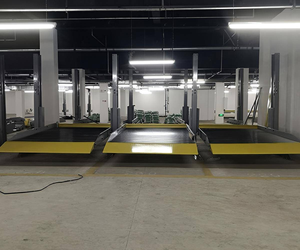 Le système <span class=keywords><strong>de</strong></span> levage <span class=keywords><strong>de</strong></span> voitures à deux niveaux Maihaisheng, conçu spécifiquement pour le stockage des véhicules dans les concessionnaires automobiles. - Product Image 1