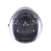 Accessoires de pièces de moto YongJin pour Harley boîtier de couleur noire Led phare V-rod