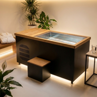 Baignoire à immersion froide, double fonction, thérapie chaude et froide, facile à installer et à entretenir, haute qualité et prix bas