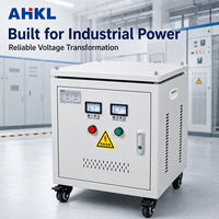 Transformateur abaisseur triphasé à sec série AHKL SG, équipement d'alimentation électrique à circuit redresseur avec tension d'entrée et de sortie personnalisées