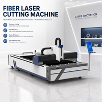 Machine de découpe laser à fibre de qualité industrielle avec refroidisseur d'eau S&A et servomoteur HCFA pour atelier de tôlerie
