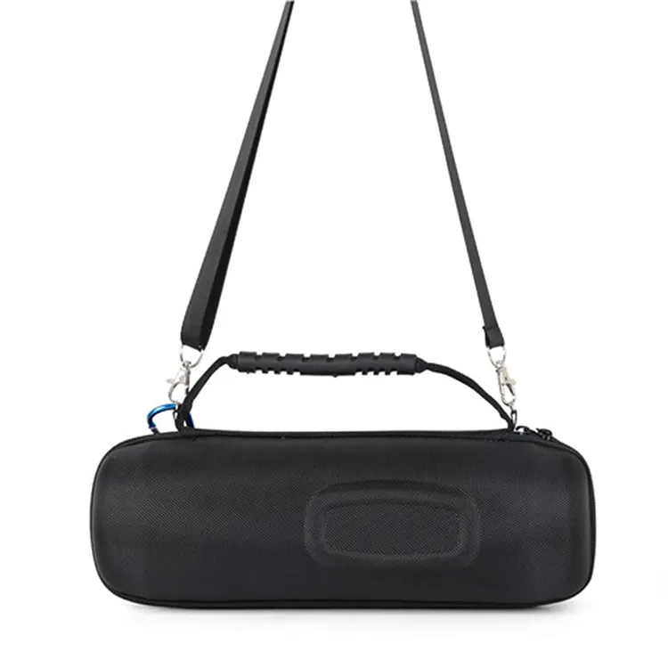 dual belt portable speaker case for travel shockproof for JBL charge 4 carrying travel protective case