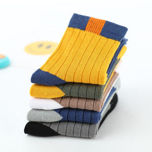 Bulk Spring Kids calzini da pavimento in cotone <span class=keywords><strong>neonato</strong></span> Teen Boys Young Girl Japan Tube Crew School Shoes Socks - Product Image 4