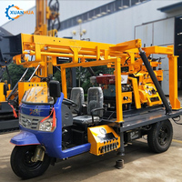 YCS-130S/180S/200S Foreuse de puits d'eau portable montée sur tricycle avec moteur diesel pour usage agricole