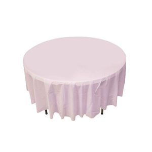 Nappe de table ronde écologique Tissu en PVC durable tissé pour les fêtes de mariage durables Événements en plein air pour les banquets à usage domestique - Product Image 6