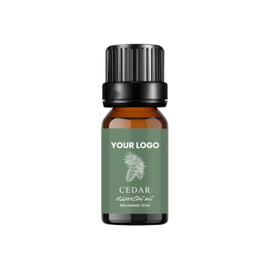 Custom Cedarwood Essential Oil for Body Massage Skin Purification Hair Care Stress Relief Aroma Oil <b>Sweet</b> Odor Made in China - Product Image 1