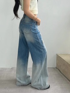 <span class=keywords><strong>Levis</strong></span> Jeans coupe bootcut taille haute pour femme, couleur unie, longueur intégrale, Valley View 28, séchage rapide, vintage - Product Image 4