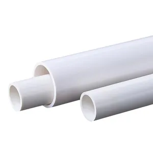 Water Pipe for Hydroponics High Quality Good Price High Pressure Electrical Drainage Colored Pvc Hydroponics Tubervice Moulding