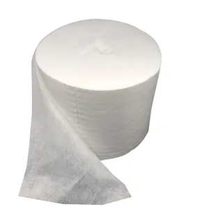 China manufacturer rolls spunlace nonwoven fabric customized industrial cleaning big wet wipes with canister packing