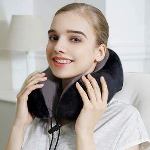 Slow Rebound <strong>Travel</strong> <strong>Pillow</strong> 3in1 Portable and <strong>Easy</strong> to Store Memory Foam Filled Neck Support Aircraft <strong>Travel</strong> U-Shaped <strong>Pillow</strong> - Product Image 3