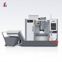 Centre d'usinage CNC VMC850 GSK 3/4/5 axes BT40, fraiseuse verticale à broche unique, certifiée CE, multifonctionnelle, légère