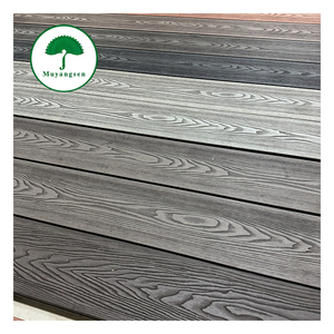 Suelo de Madera Compuesta WPC para Exteriores, Resistente al Agua, <span class=keywords><strong>con</strong></span> Aspecto de Madera, a Prueba de Insectos, el Más Vendido a Nivel Mundial, Ideal para Balcones - Product Image 2