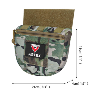 กระเป๋าคาดเอว Artex Unisex ลายพรางแบบยุทธวิธี ผลิตตามสั่ง วัสดุโพลีเอสเตอร์ 1000D – ปิดด้วยซิปและหัวเข็มขัด – กระเป๋าคาดเอว EDC MOLLE - Product Image 2