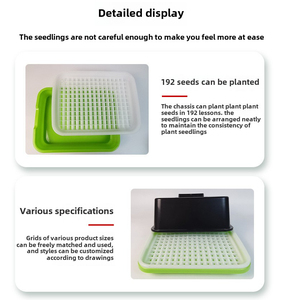 X103 nhà thủy canh nảy mầm phát triển khay đất miễn phí trồng Khay cho củ cải đậu nảy mầm bán buôn cây giống Vườn Ươm - Product Image 5