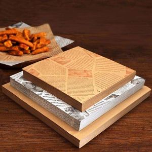 Custom logo Printing Food-grade Hamburger 2026 Packaging Grease Proof Bake Wrapping <b>Paper</b> Coated Pulp Greaseproof <b>Paper</b> - Product Image 6