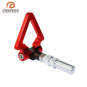 Gancho de remolque de aleación de aluminio CNSPEED, triangular universal para coches japoneses, modificación todoterreno - Product Image 4