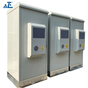NEMA 4 4X Ngoài Trời Bao Vây Điện 19 Inch Weatherproof AC DC Điện Tử Cooler <span class=keywords><strong>Telecom</strong></span> Thiết Bị Kim Loại Thép Rack Cabinet - Product Image 5