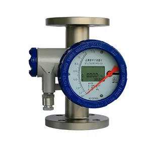 The popular high-precision hydrogen gas flow meter rota meter measures steam gases and liquids