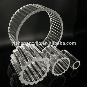 Aangepaste Hoge Kwaliteit Speciale Vorm Clear <span class=keywords><strong>Pmma</strong></span> Holle Pijp Plastic Acryl Led Verlichtingsbuis - Product Image 3