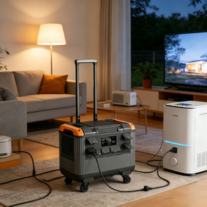 Stazione di Energia Solare Portatile a Onda Sinusoidale Pura 220V per Campeggio, Viaggi in Auto, Uso Domestico e Emergenze - Product Image 3