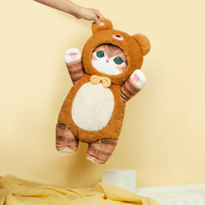 <span class=keywords><strong>3</strong></span> diseño de alta calidad bordado relleno y felpa lindo tiburón gato colgante como regalos de promoción - Product Image 5