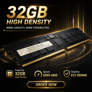 โมดูลหน่วยความจำเซิร์ฟเวอร์ 32GB DDR5-4800 ECC RDIMM รุ่น P43328-B21 Registered DIMM สำหรับศูนย์ข้อมูล - Product Image 5